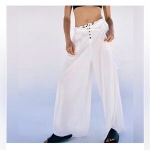 Free People Movement Spatial Wide-Leg Pants Size M